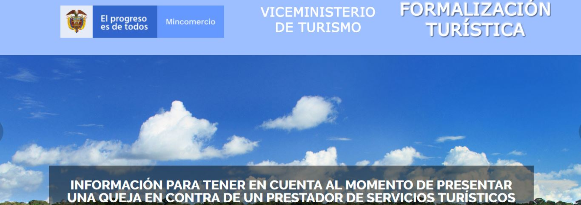 Quejas contra Prestadores de Servicios Turísticos